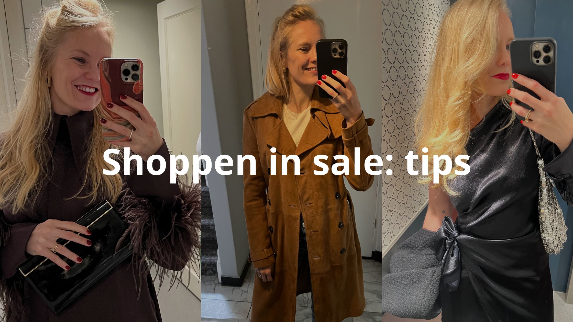 Hoe shop je in de sale?